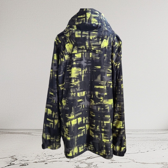 Columbia Men's Black and Yellow Performance Jacket Size L - Picture 2 of 9